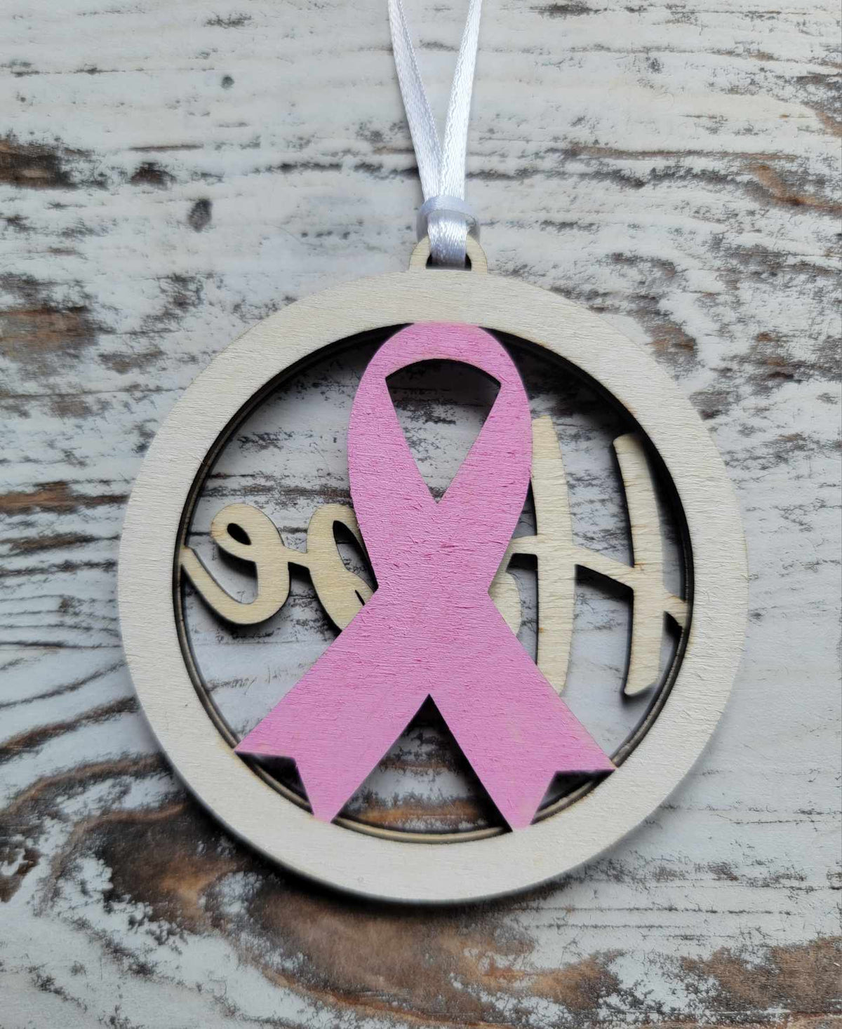 Awareness Series Hope Ornament/Car Charm