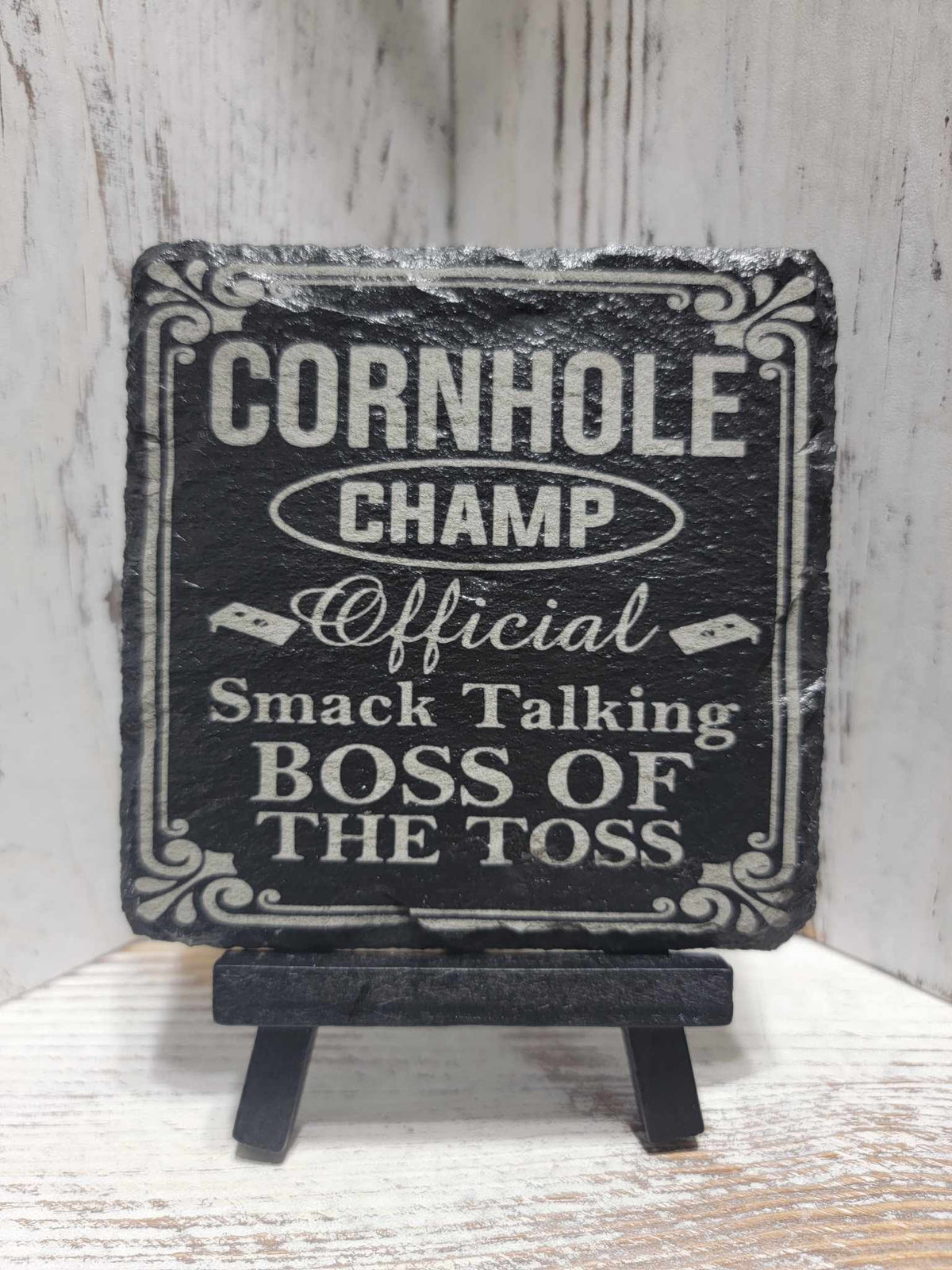 Cornhole Champ Official Smack Talking Boss Of The Toss
