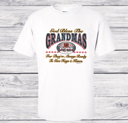 God Bless The Grandmas for They're Always Ready to Give Hugs & Kisses.