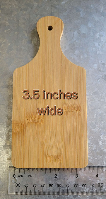 Clean Kitchen Dirty Mind Square Mini Cutting Board Magnet Large